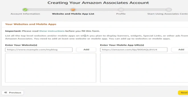 Amazon Affiliate program