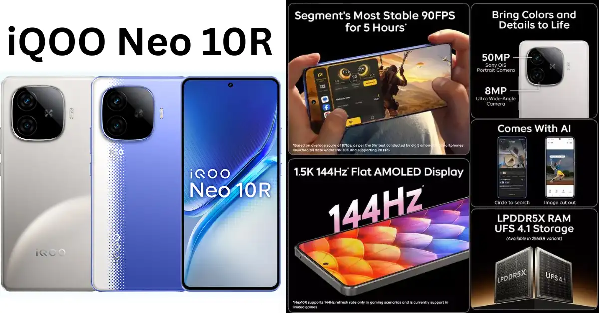iqoo neo 10r